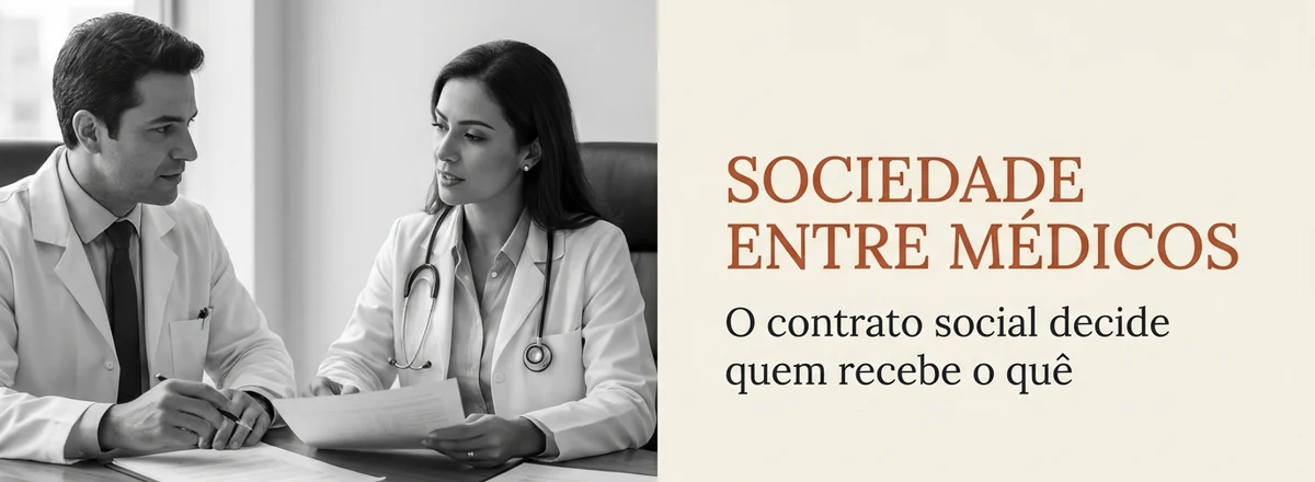 Estruturação de contrato social para sociedades médicas, com a Finanz Contábil