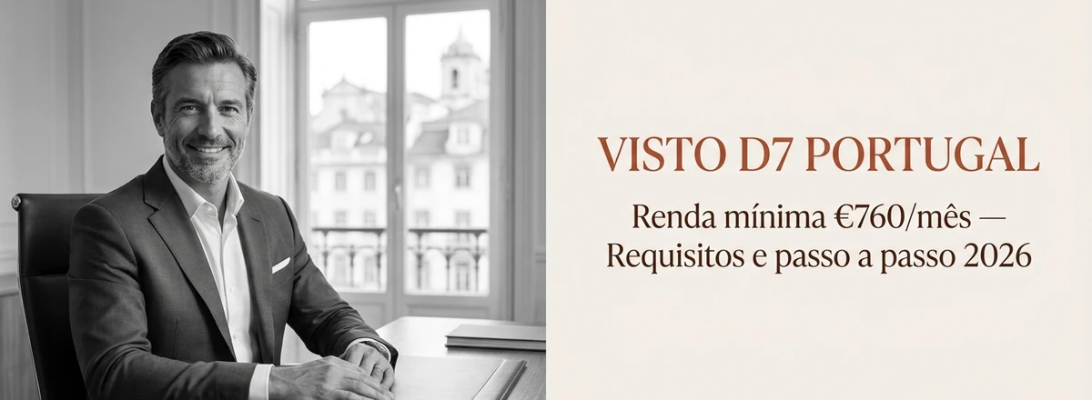 Visto D7 Portugal para Brasileiros — Fale com Especialista Finanz Contábil